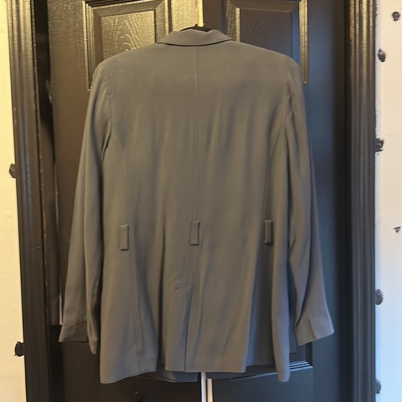 Banana Republic fitted long blazer - classy - dark grey - Picture 5 of 5